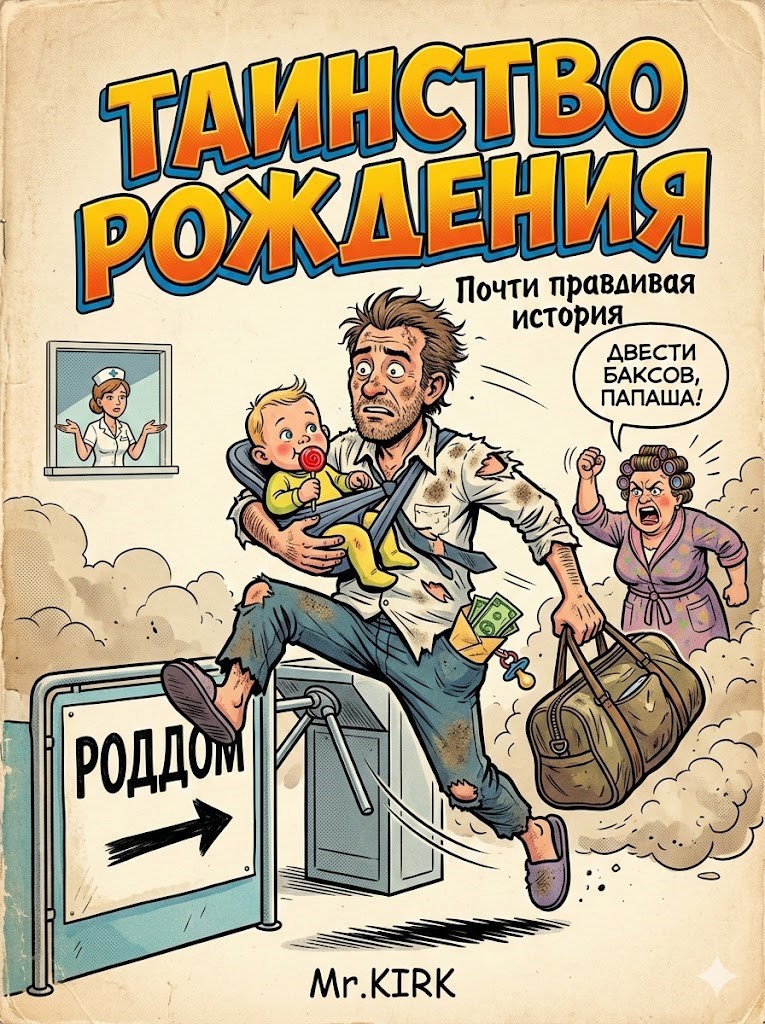 Обложка книги Таинство рождения