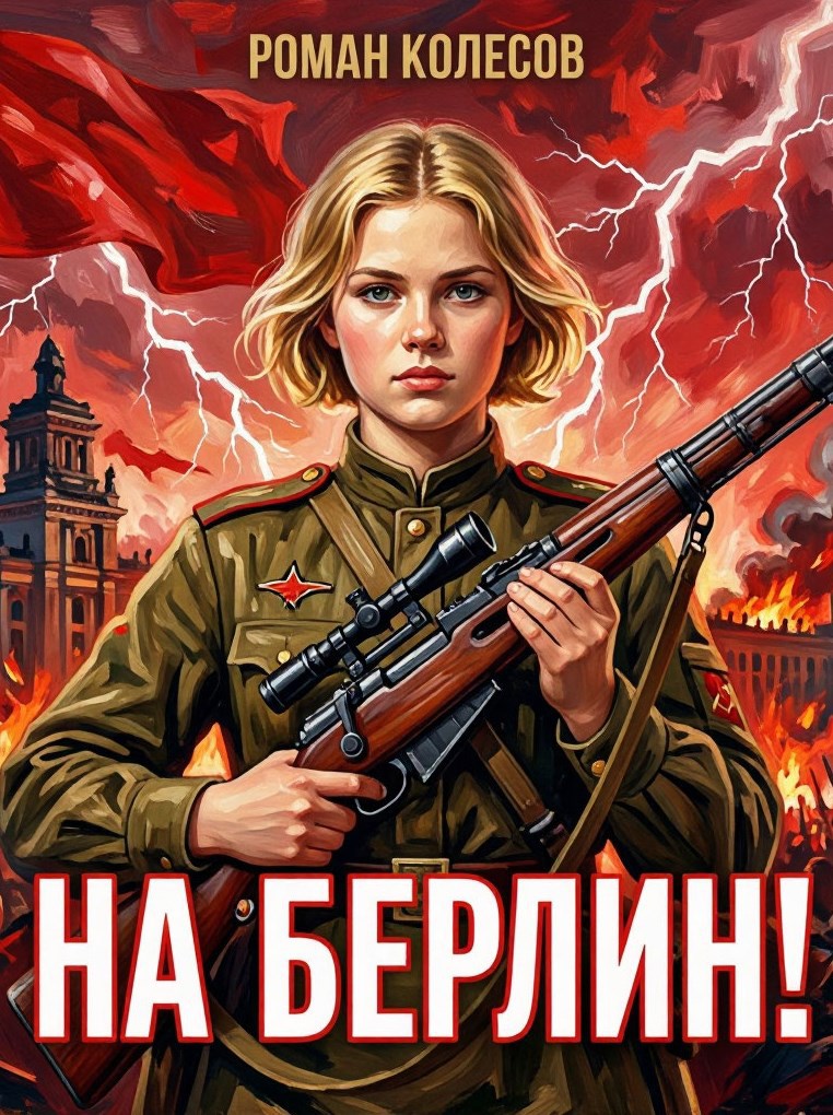 Обложка книги "На Берлин": (из серии "Штрафная")
