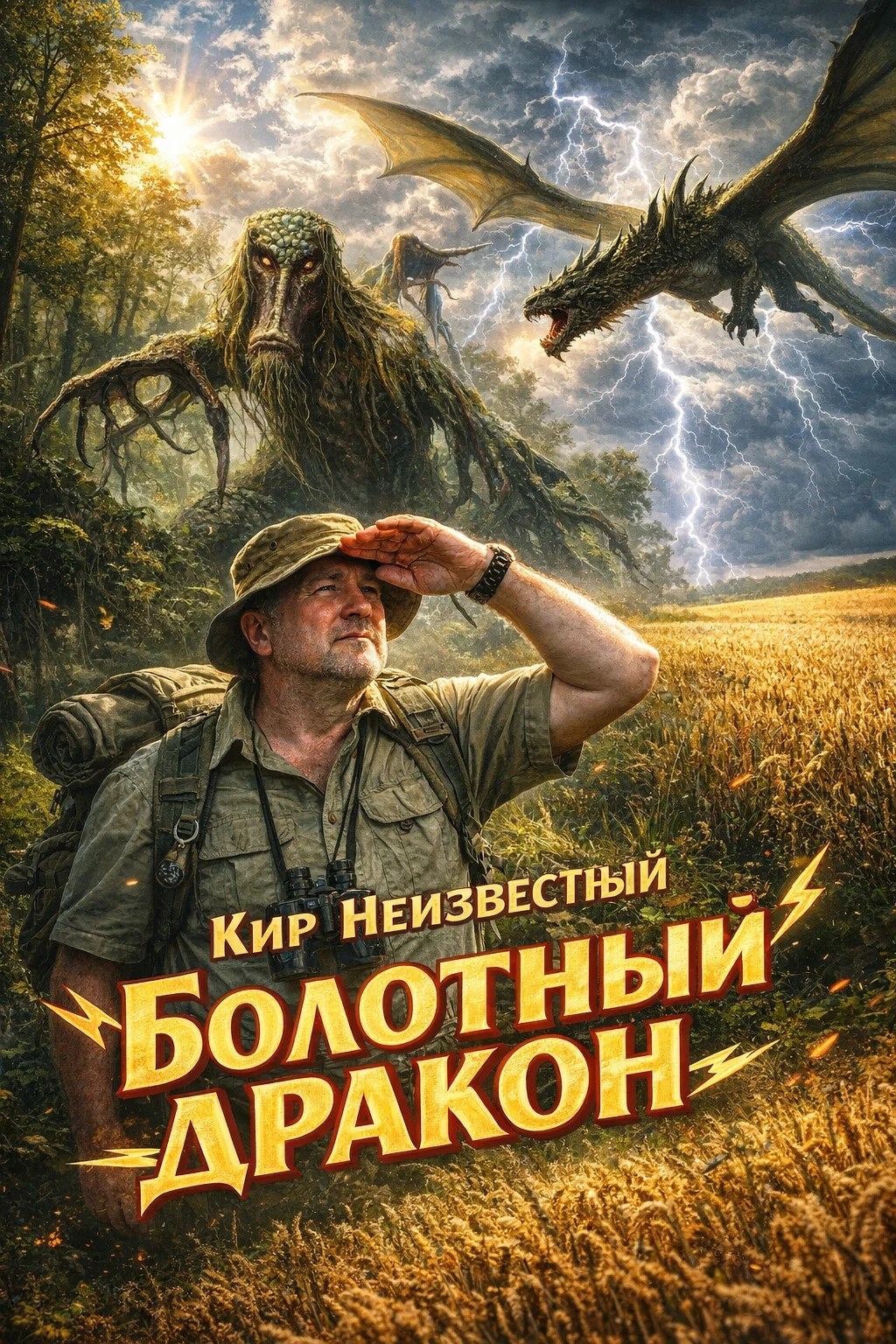 Обложка книги Болотный дракон