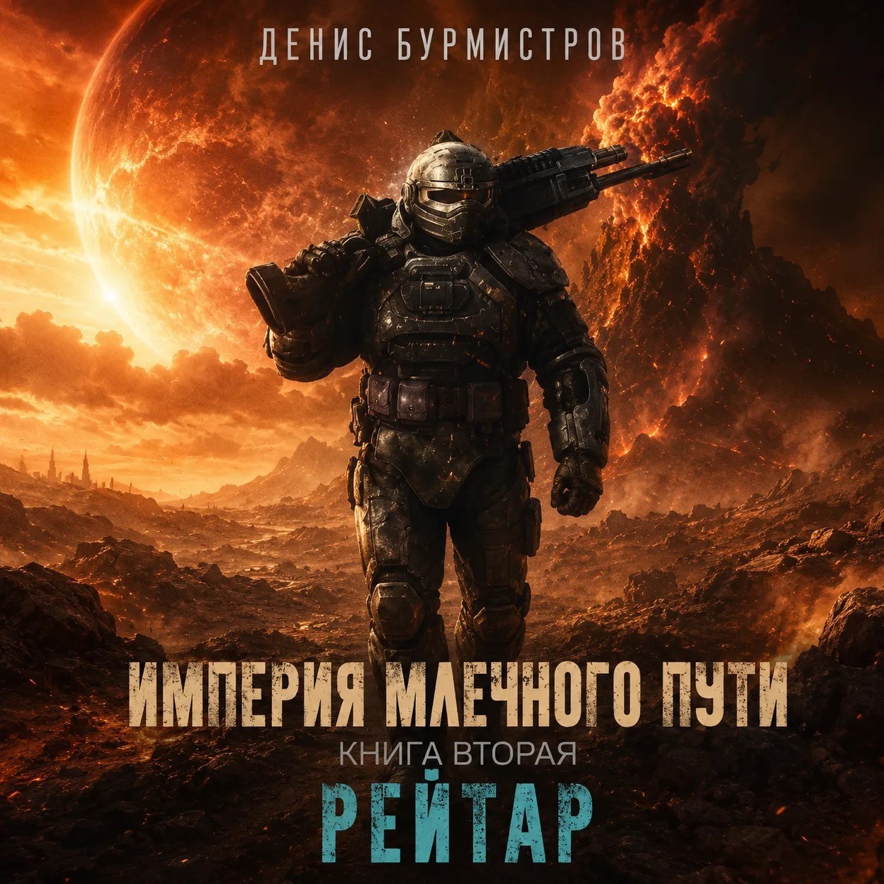 Обложка книги Империя Млечного пути. Книга вторая. Рейтар