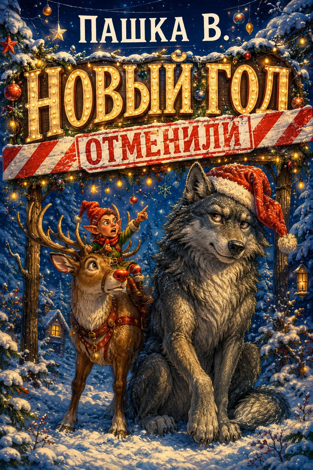 Обложка книги Новый год отменили