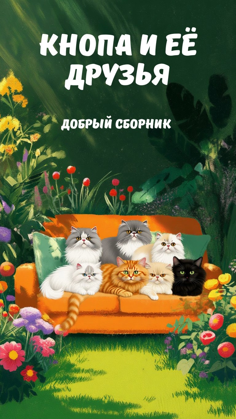 Обложка книги Кнопа и её друзья