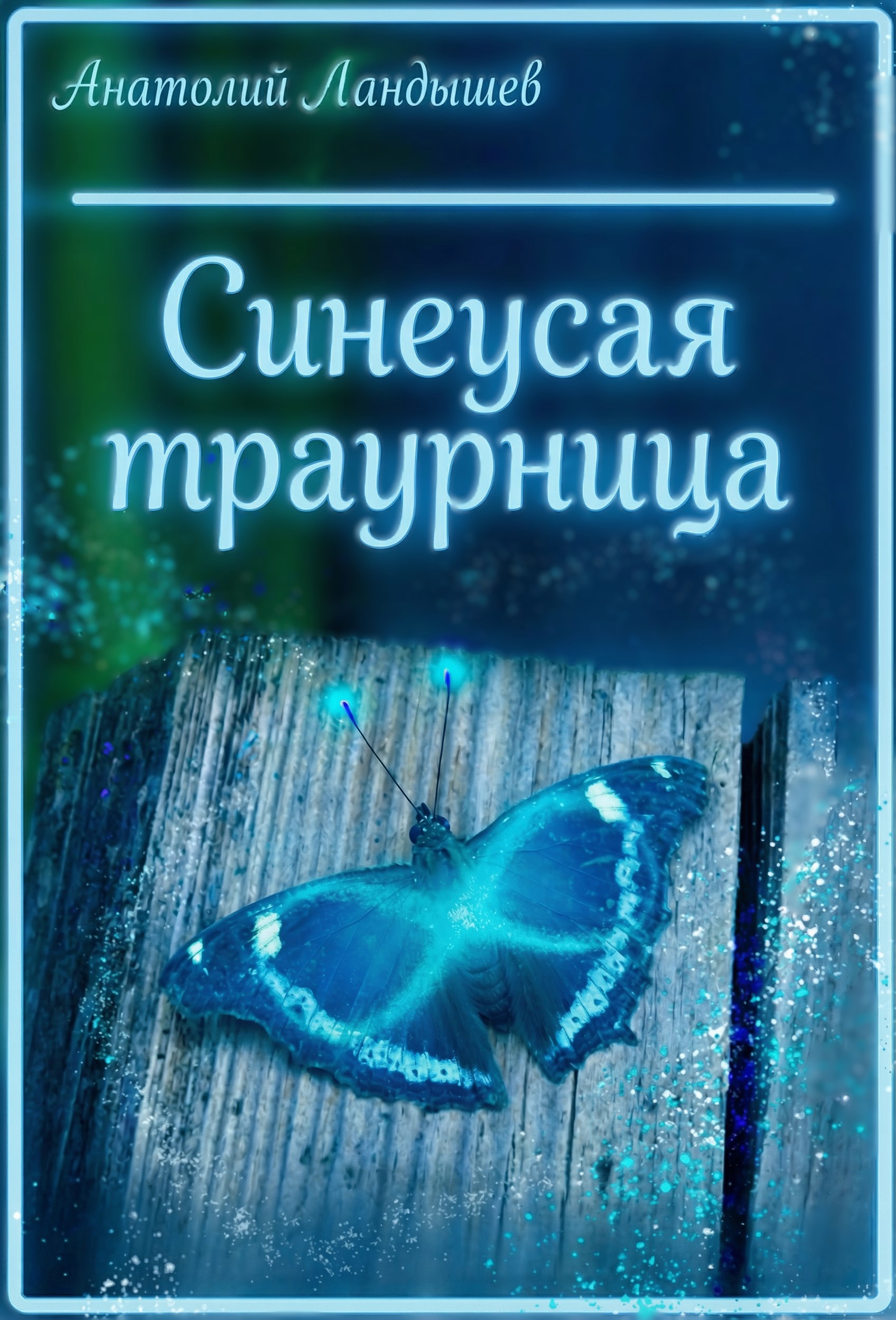 Обложка книги Синеусая траурница