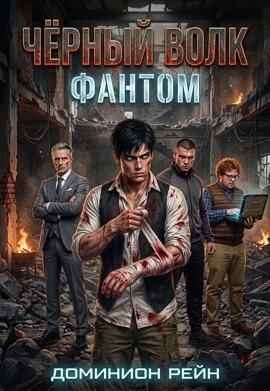 Обложка книги Чёрный волк - Фантом