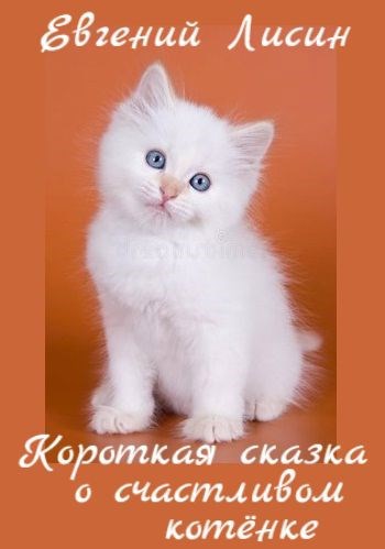 Обложка книги Короткая сказка о счастливом котёнке