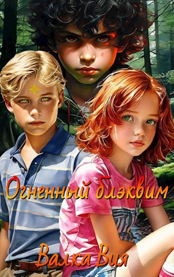 Обложка книги Сказание о блэквимах. Огненный блэквим