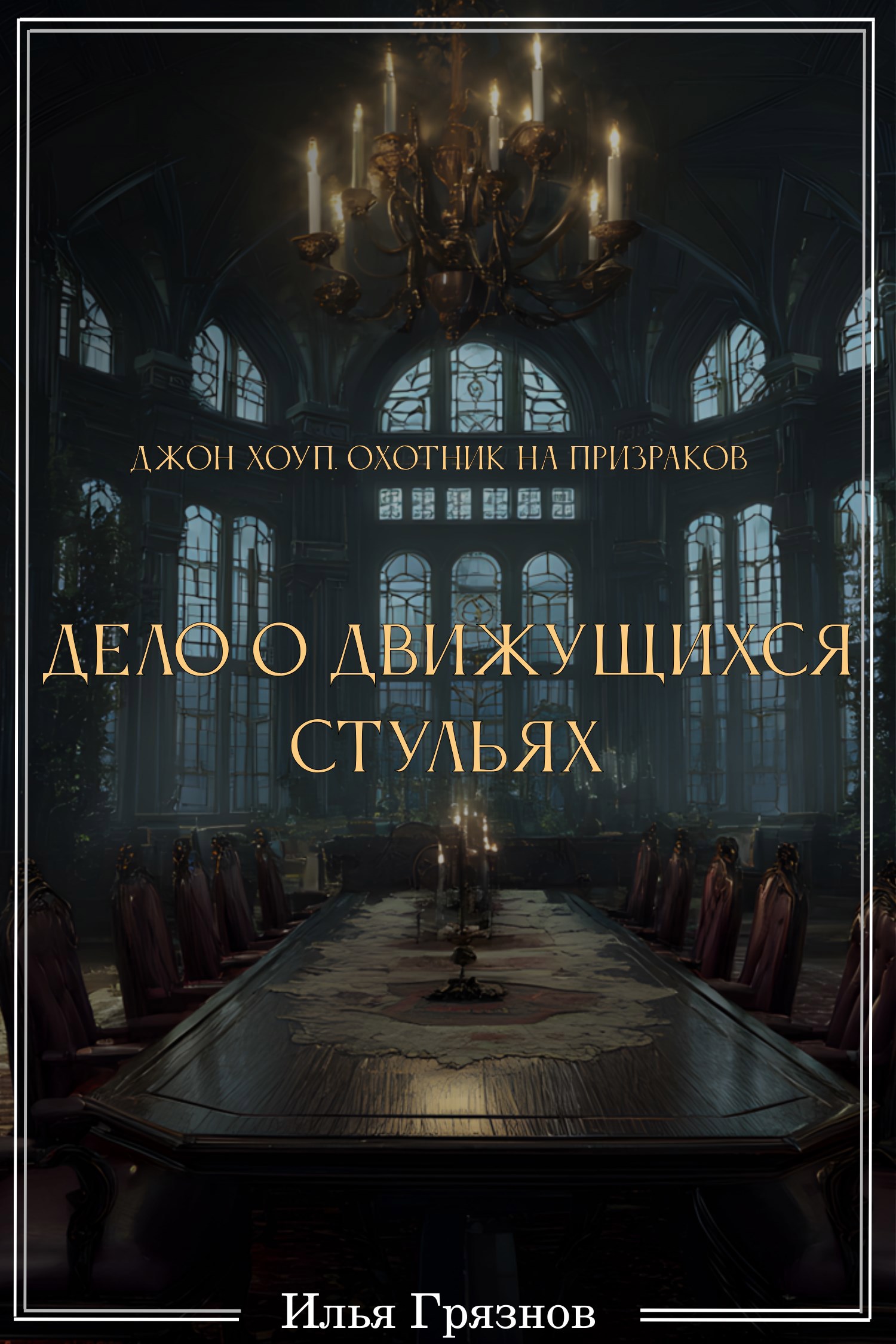 Обложка книги Джон Хоуп - охотник на призраков. "Дело о движущихся стульях"