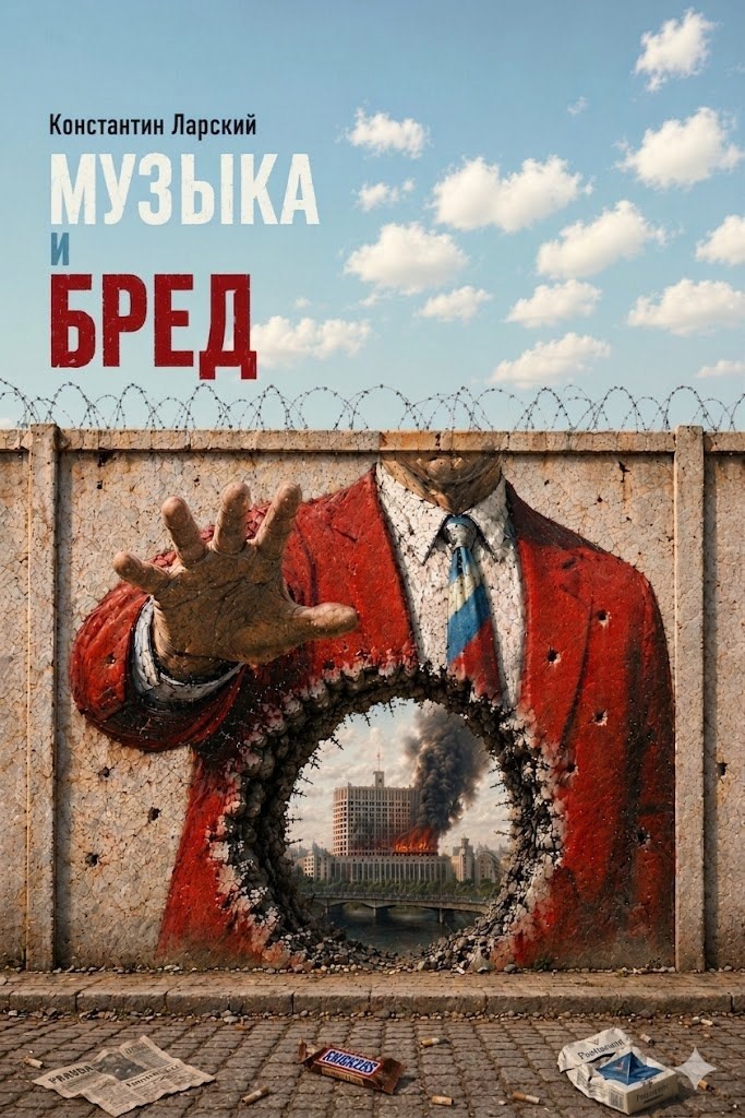 Обложка книги музыка и бред
