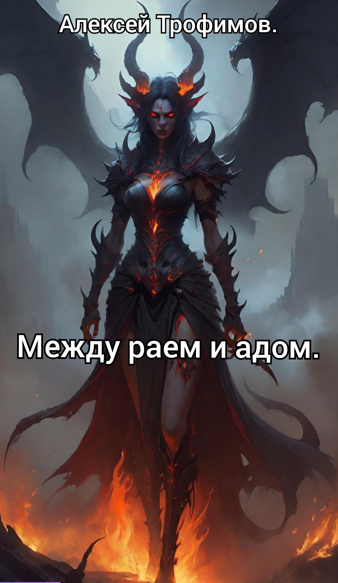 Обложка книги Между раем и адом.