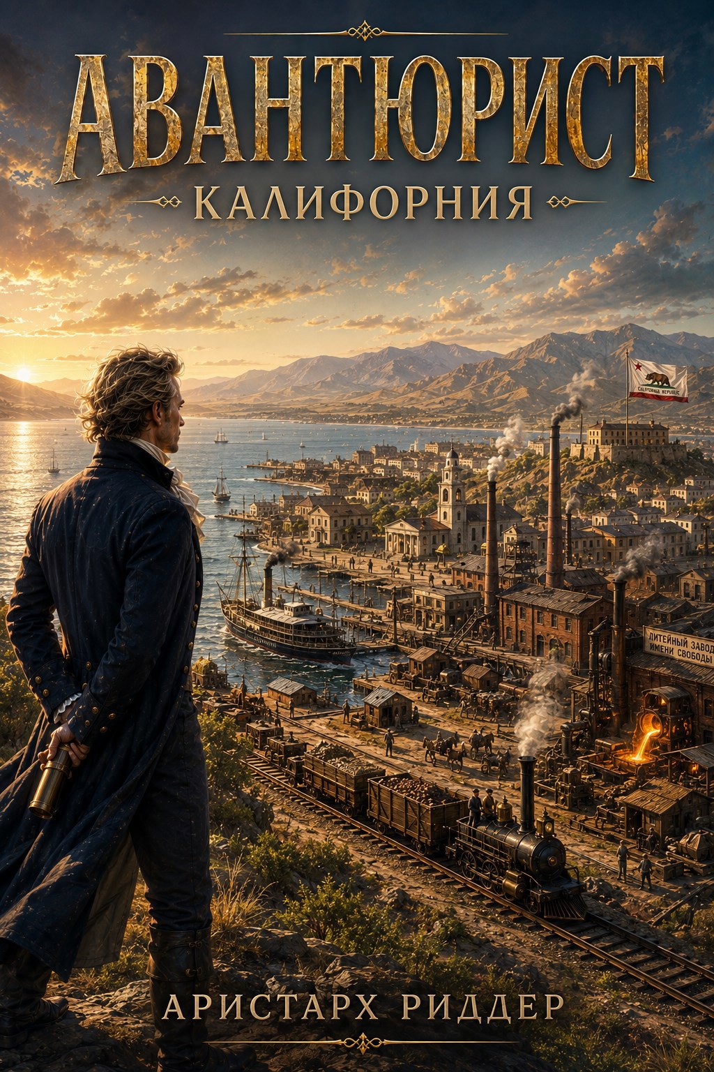 Обложка книги Авантюрист. Калифорния.