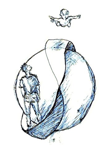 Обложка книги За границу