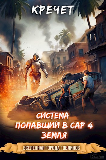 Обложка книги Система. Попавший в Сар 4. Земля.