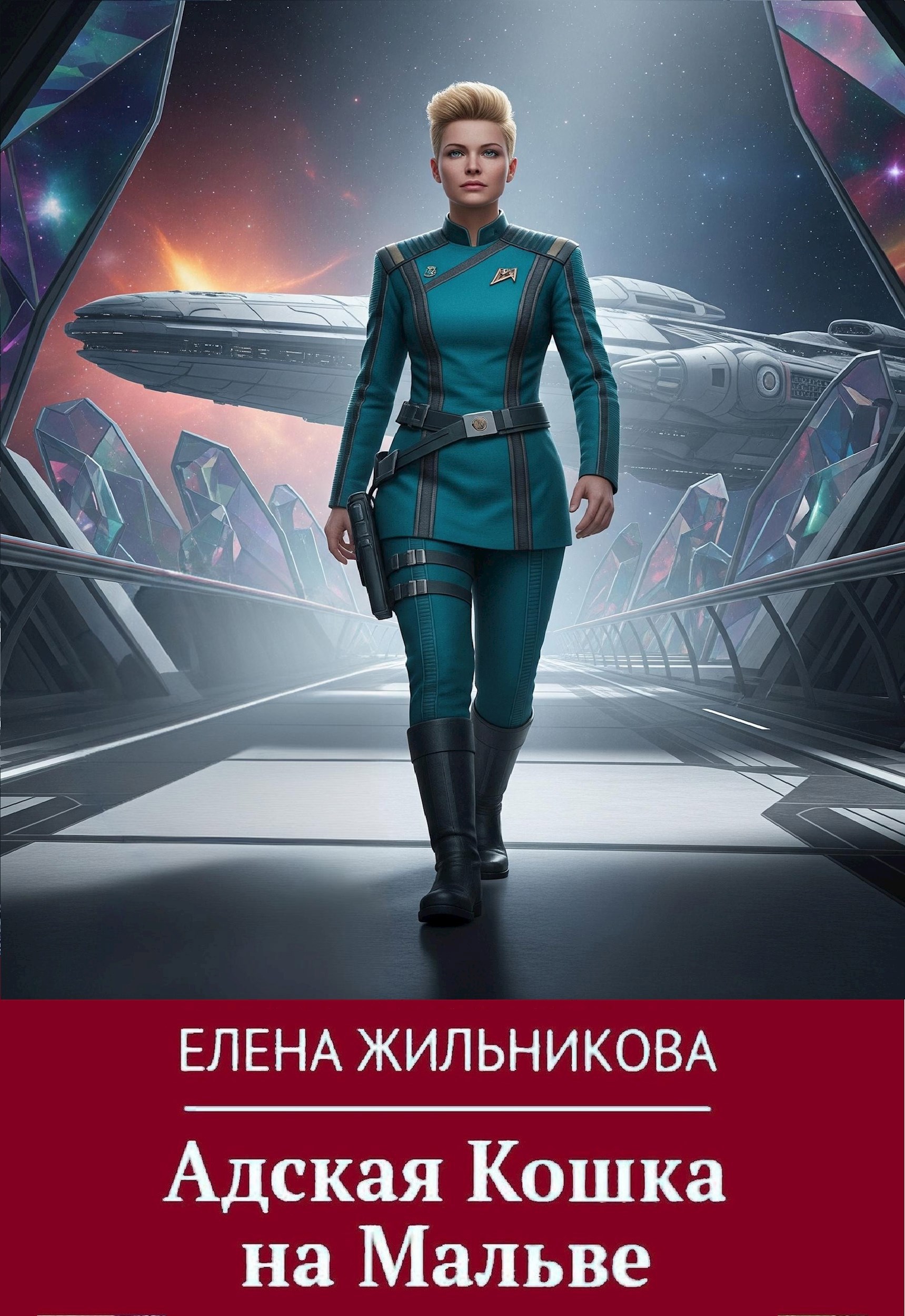 Обложка книги Адская Кошка на Мальве