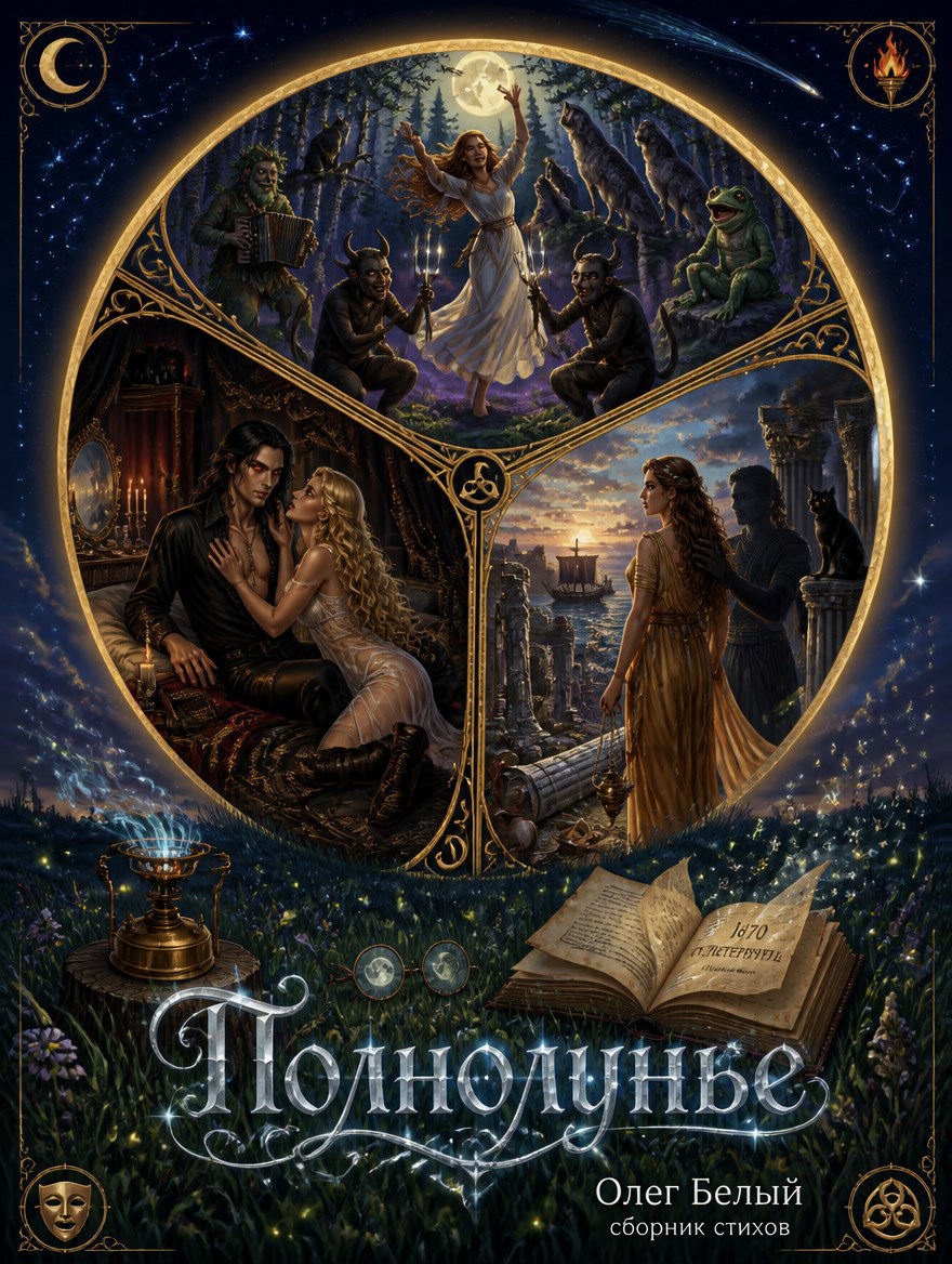 Обложка книги Полнолунье