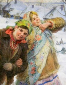 Обложка книги В святки девушки ходили