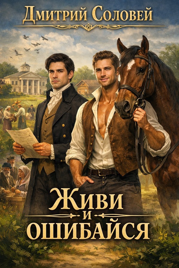 Обложка книги Живи и ошибайся