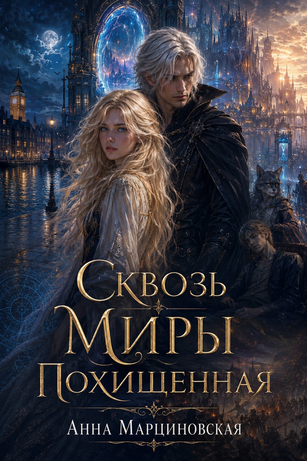 Обложка книги Сквозь Миры: Похищенная