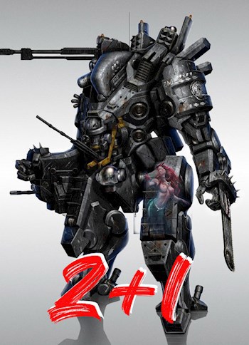 Обложка книги 2+1