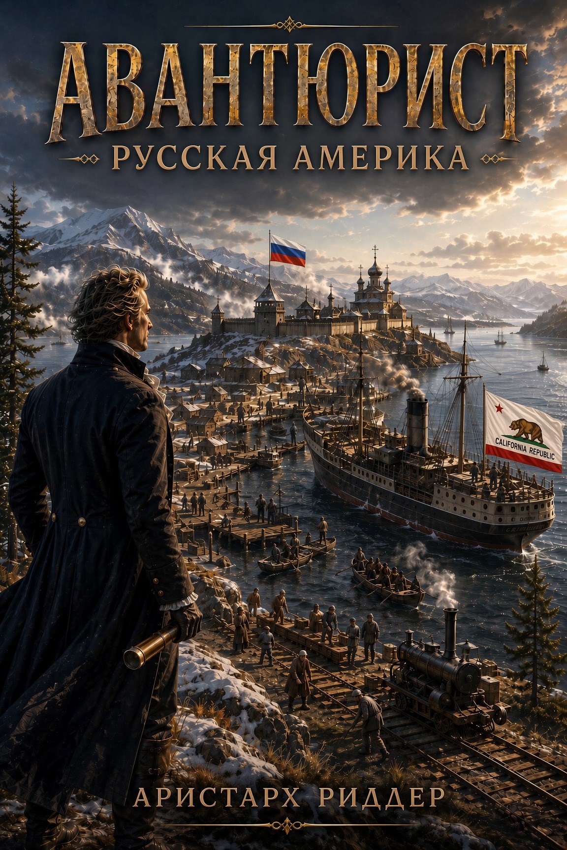 Обложка книги Авантюрист. Русская Америка.