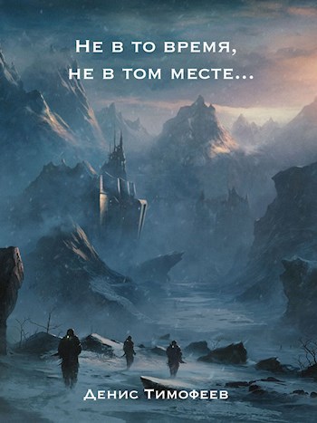 Обложка книги Не в то время, не в том месте...