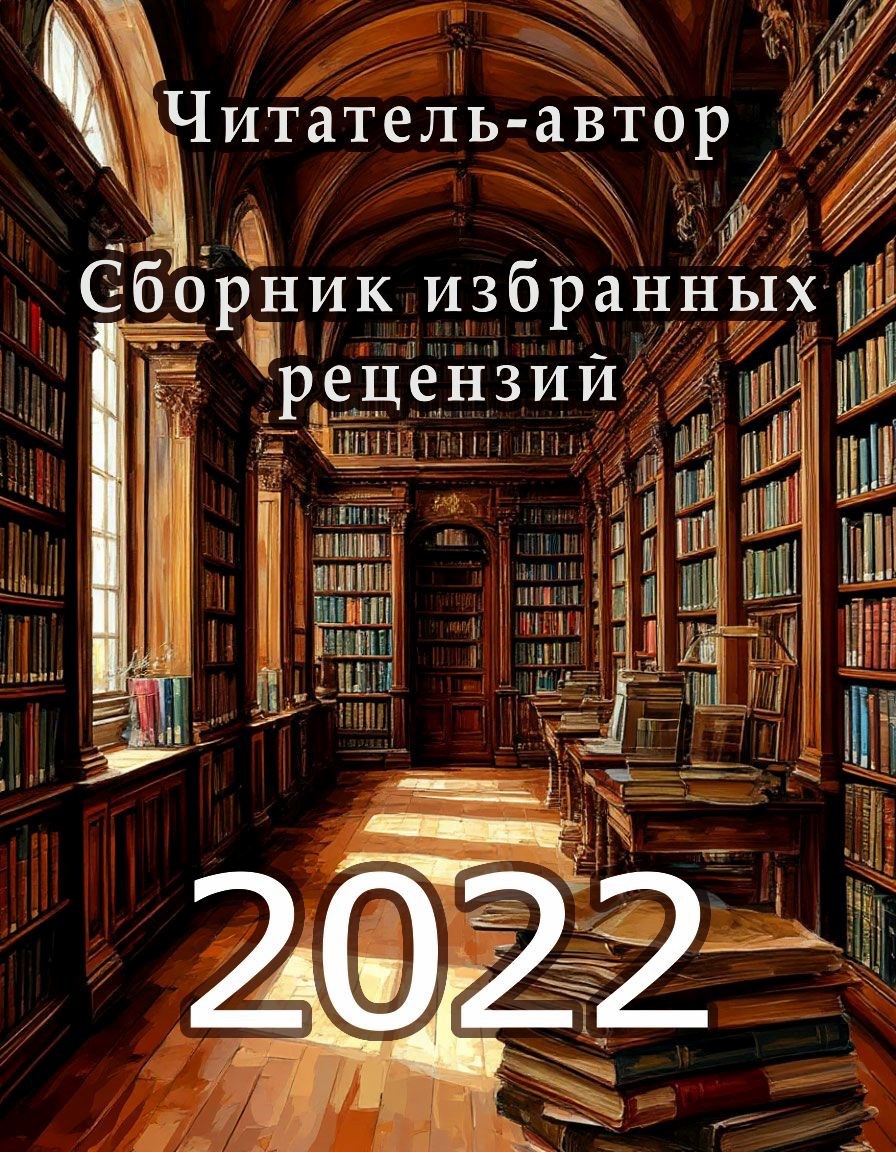 Обложка книги «Читатель-автор». Сборник избранных рецензий 2022 год