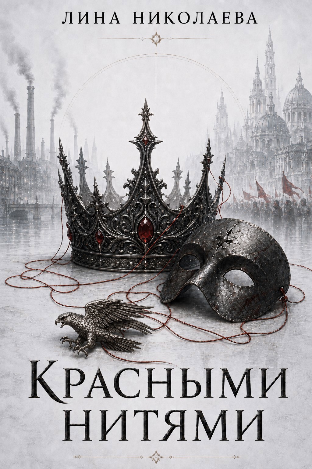 Обложка книги Красными нитями