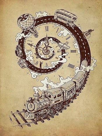Обложка книги Реальная история машины времени