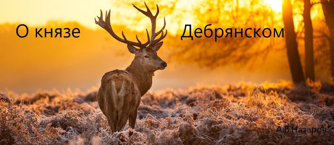 Обложка книги О князе Дебрянском