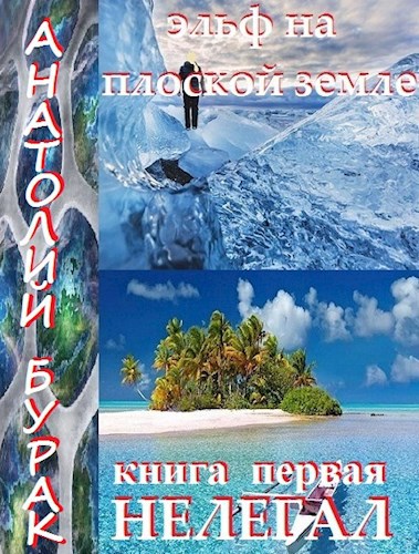 Обложка книги Эльф на плоской Земле. Книга 1. Нелегал.