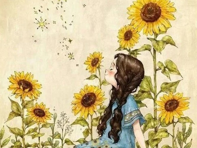 Обложка книги Подсолнухи