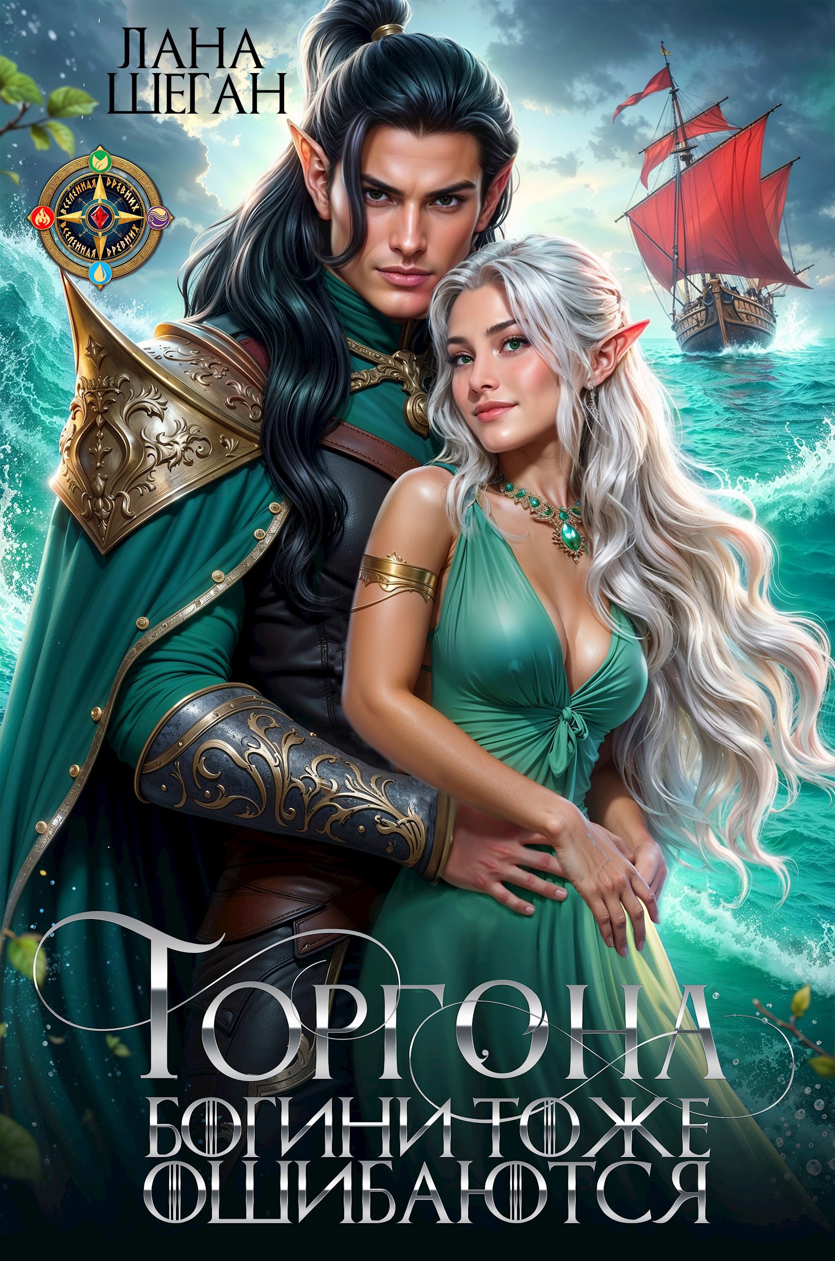 Обложка книги Горгона. Богини тоже ошибаются