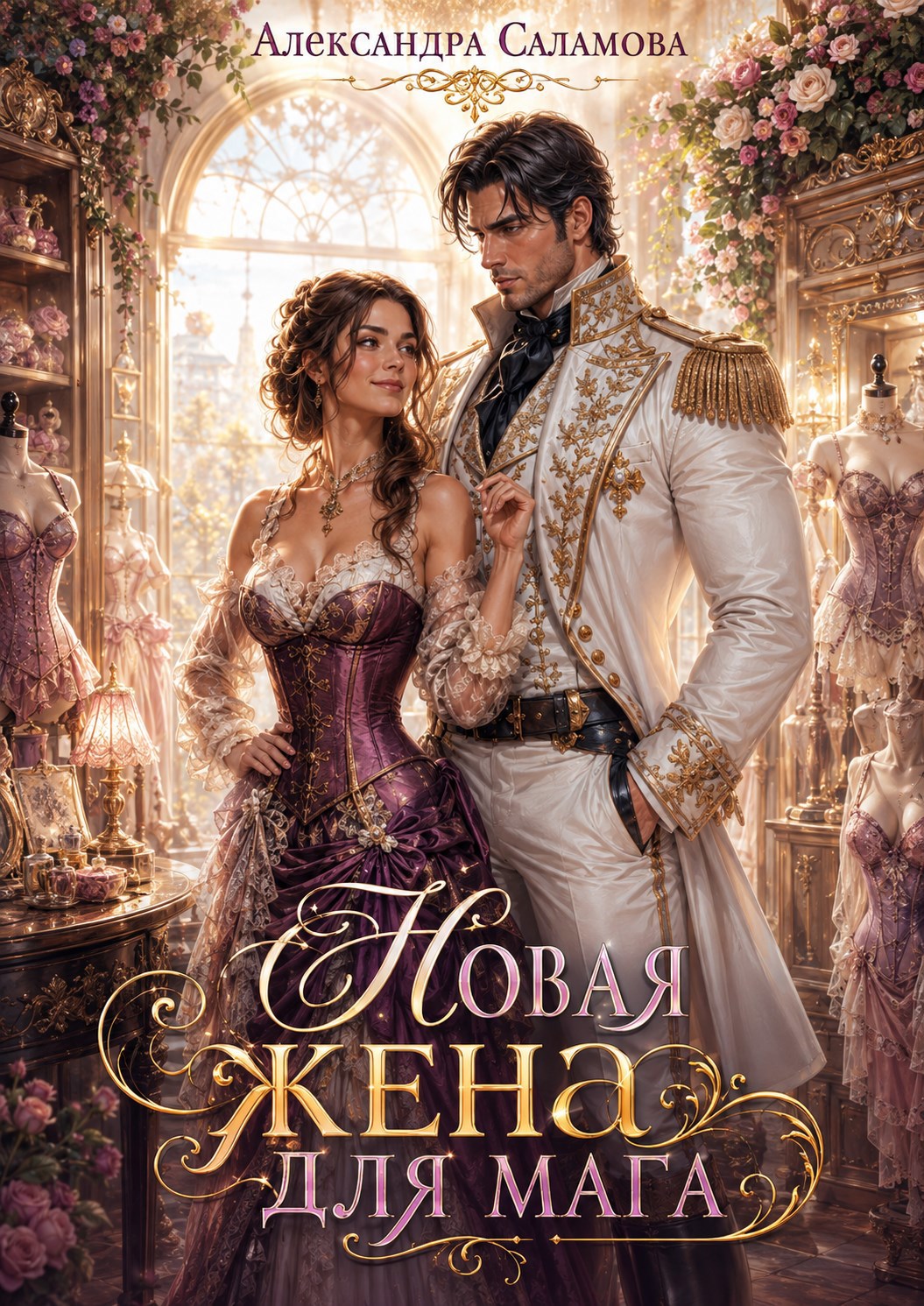 Обложка книги Новая жена для мага