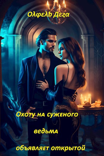 Обложка книги Охоту на суженого ведьма объявляет открытой