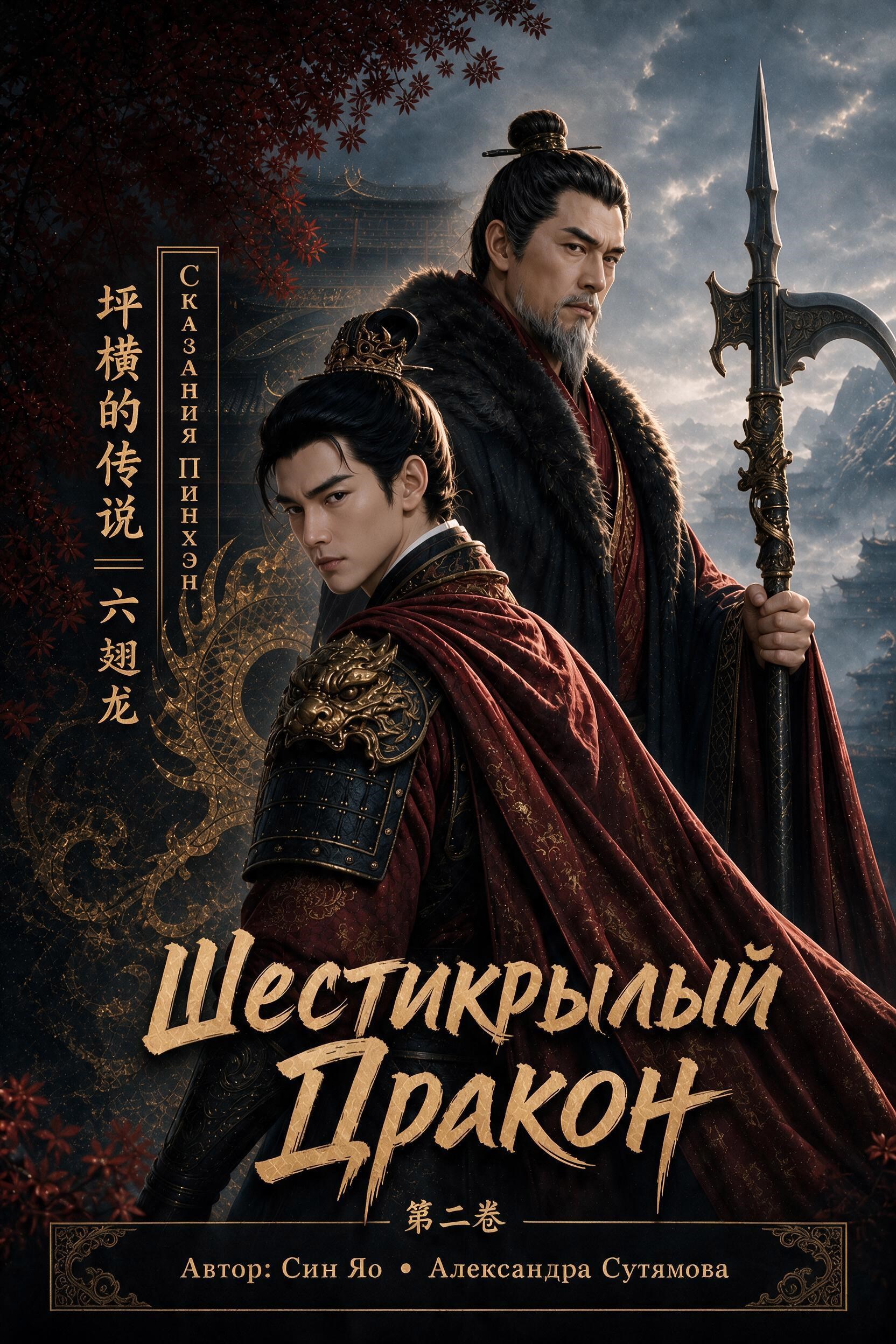 Обложка книги Шестикрылый Дракон