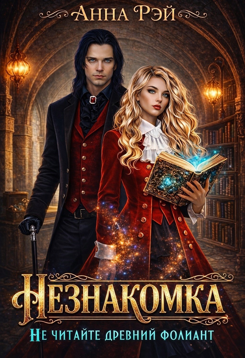 Обложка книги Незнакомка, или Не читайте древний фолиант