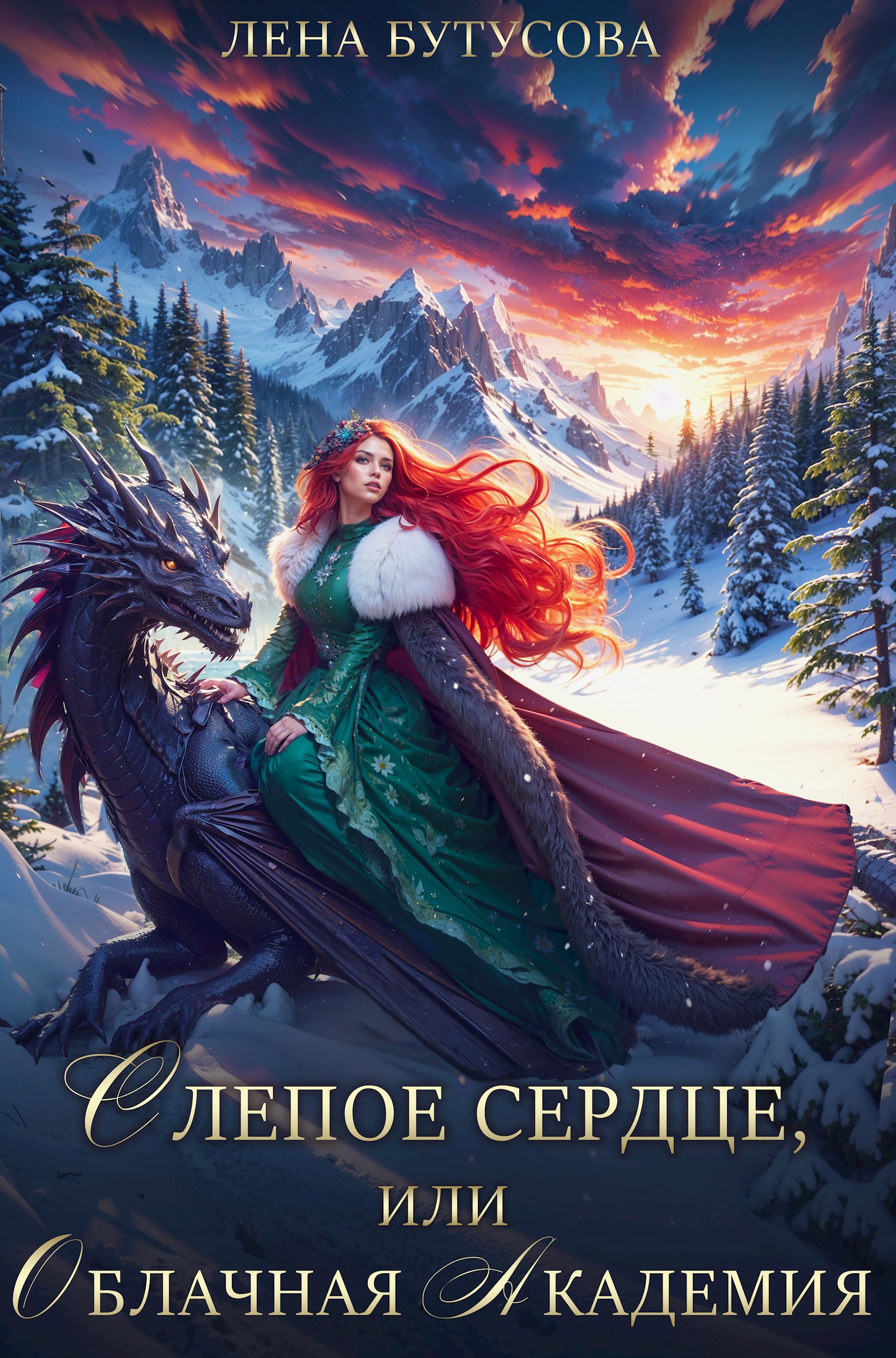 Обложка книги Слепое Сердце, или Облачная Академия