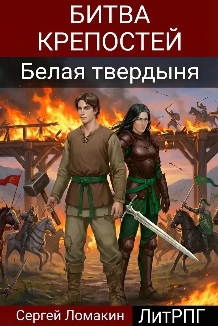 Обложка книги Битва крепостей-1. Белая твердыня