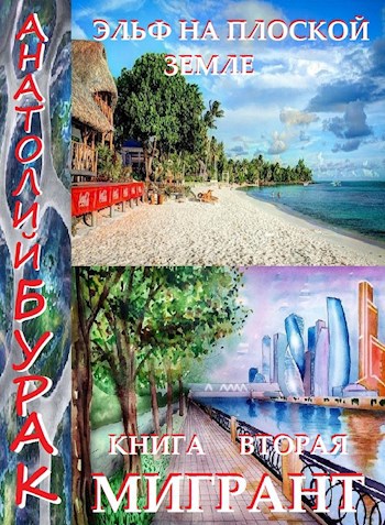 Обложка книги Эльф на плоской Земле. Книга 2. Мигрант.