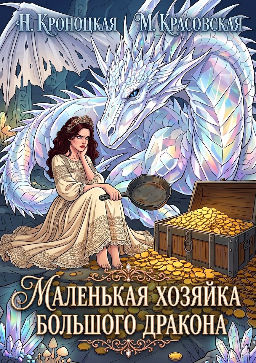 Обложка книги Маленькая хозяйка большого дракона