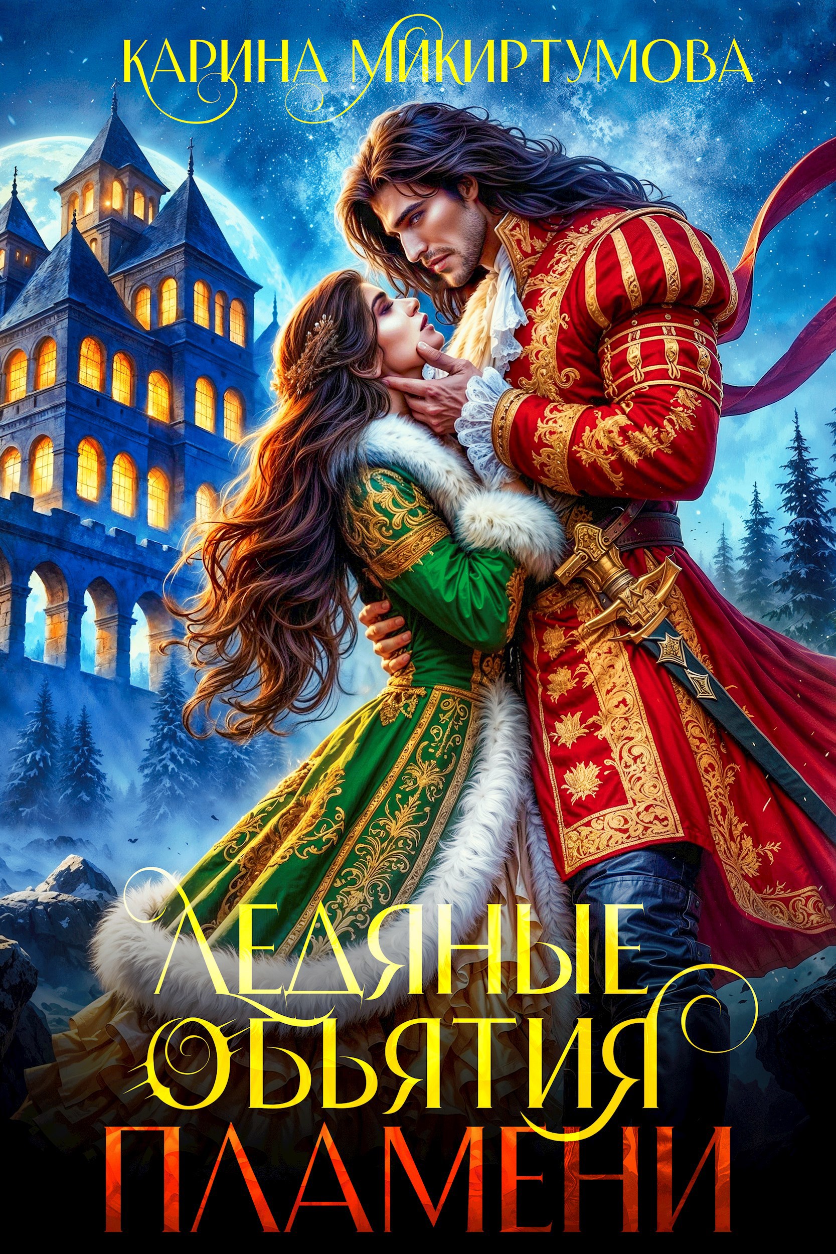 Обложка книги Ледяные объятия пламени