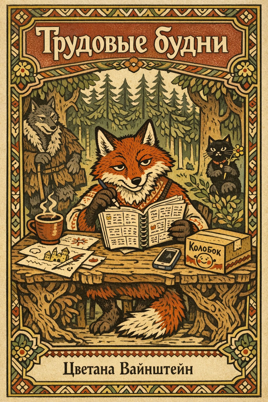 Обложка книги Трудовые будни