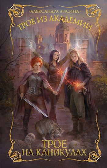 Обложка книги Трое на каникулах