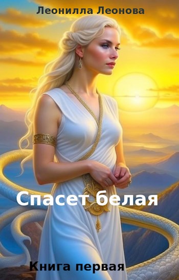 Обложка книги Спасет - белая.
