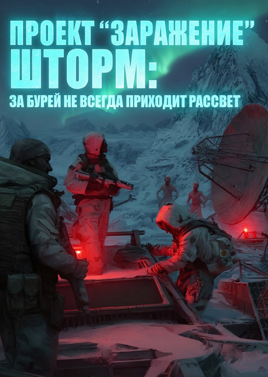 Обложка книги Проект "ЗАРАЖЕНИЕ": ШТОРМ. За бурей не всегда приходит рассвет