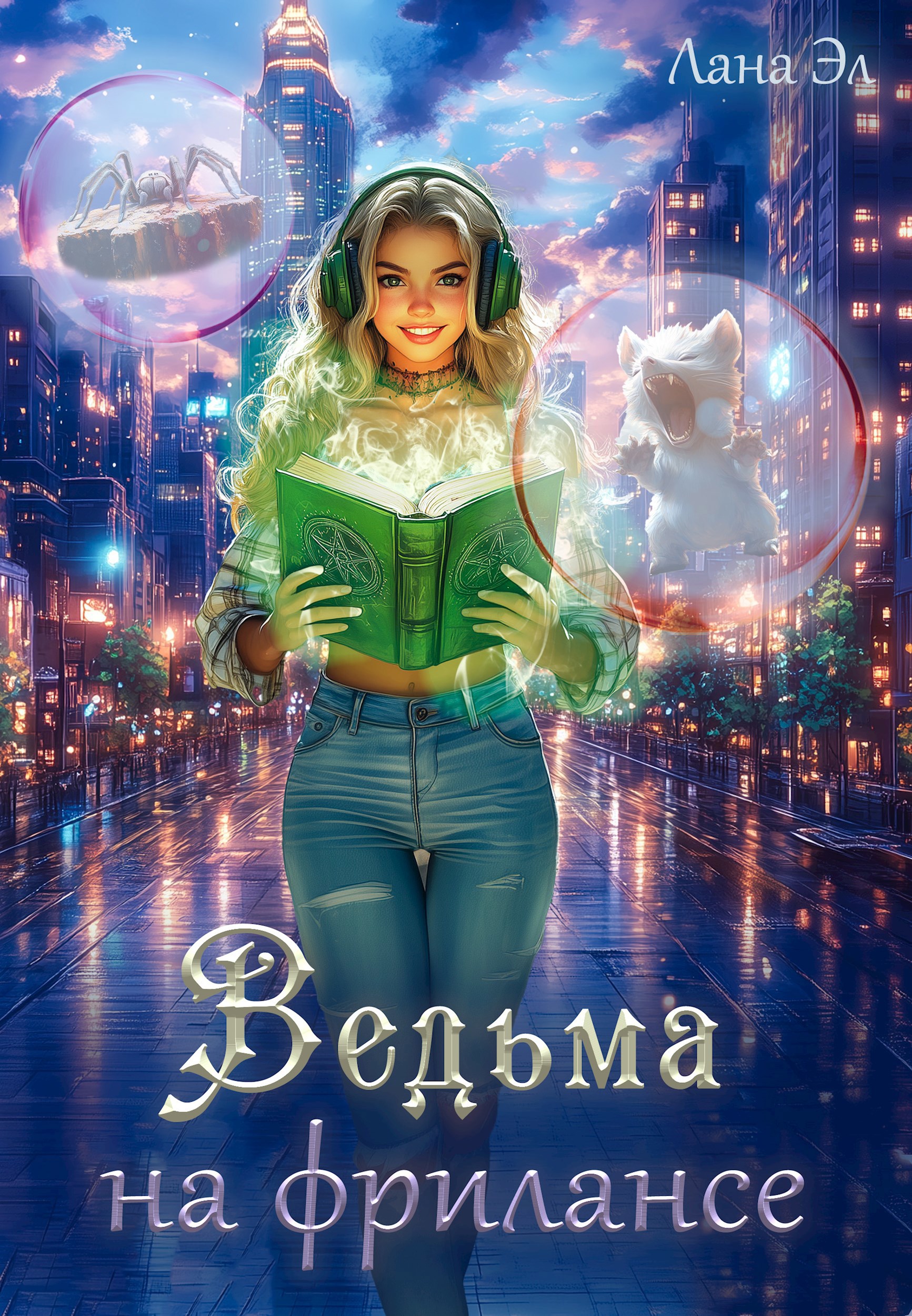 Обложка книги Ведьма на фрилансе