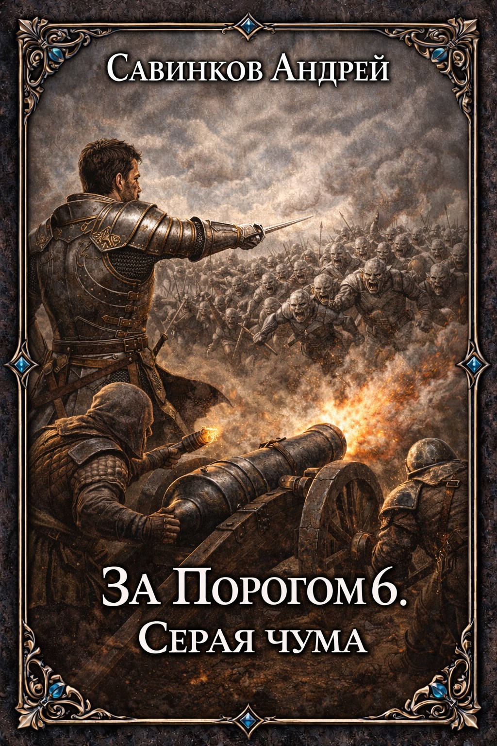 Обложка книги За порогом 6. Серая чума