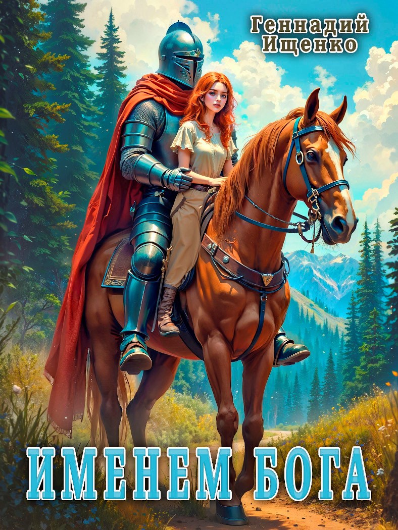 Обложка книги Именем Бога