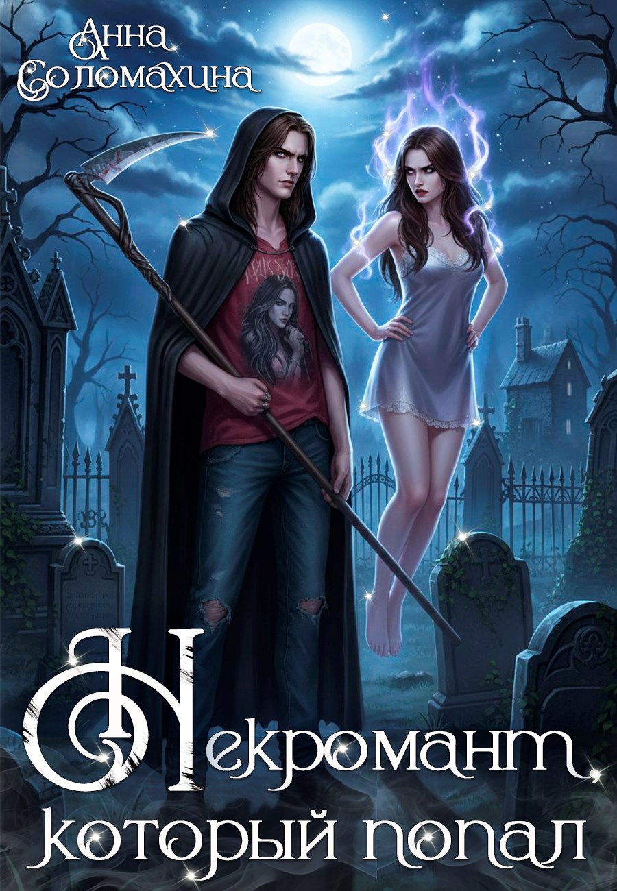 Обложка книги Некромант, который попал