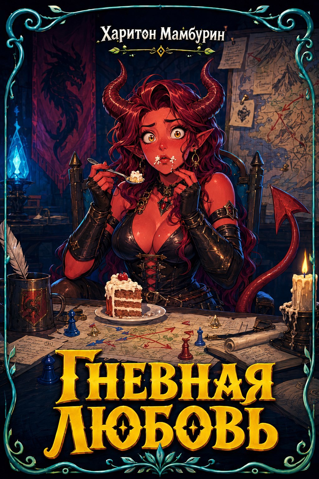 Обложка книги Книга шестая. Гневная любовь
