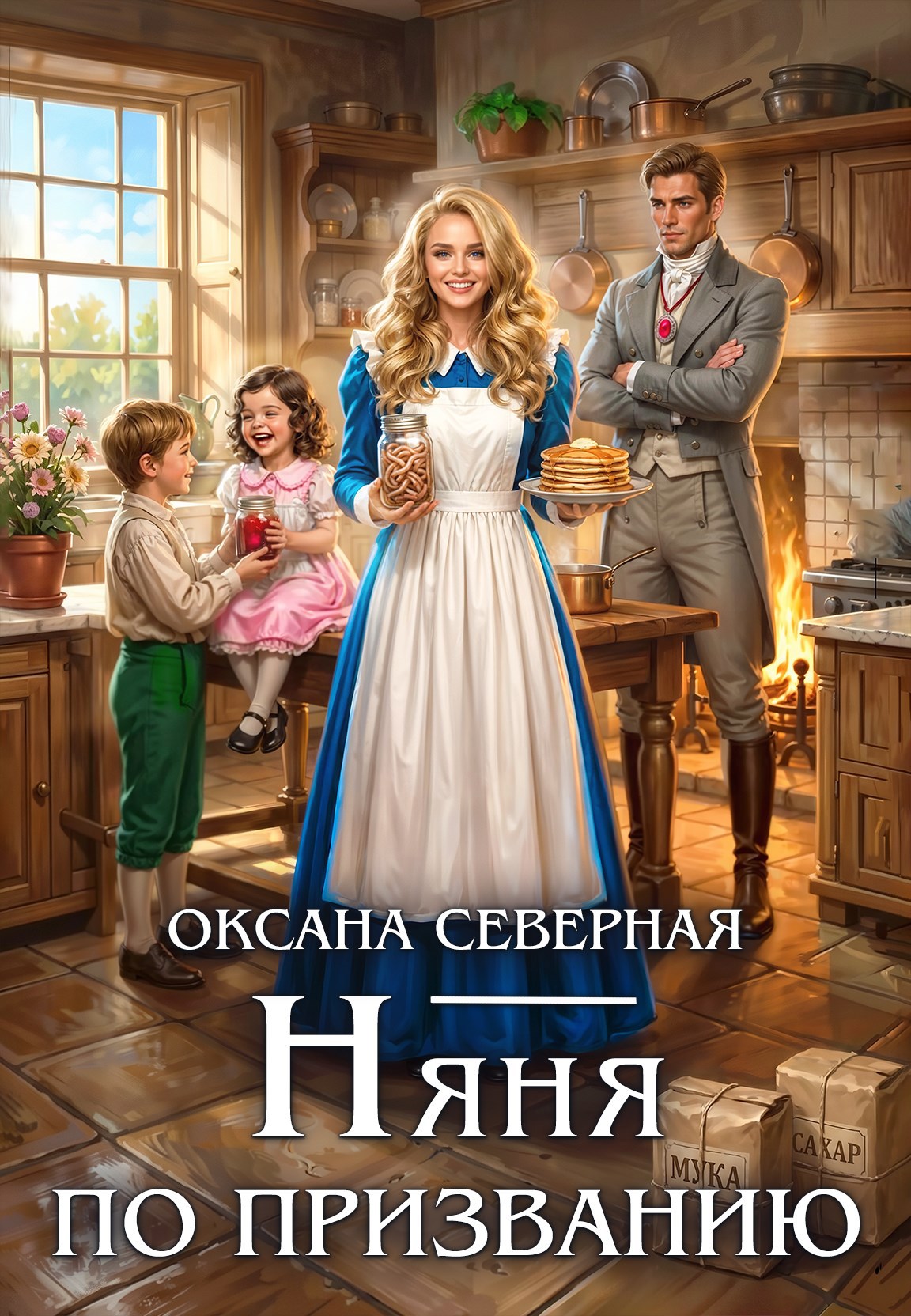Обложка книги Няня по призванию